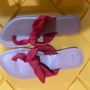 A New Day Women's Red Sandals